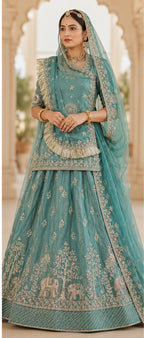 Sea Green Poshak