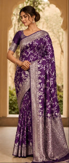 Rajsi Jamuni Banarasi Saree